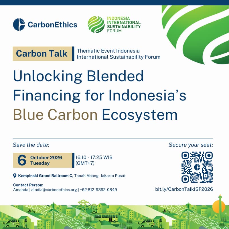 Cover Image for Carbon Talk @ Indonesia International Sustainability Forum 2026