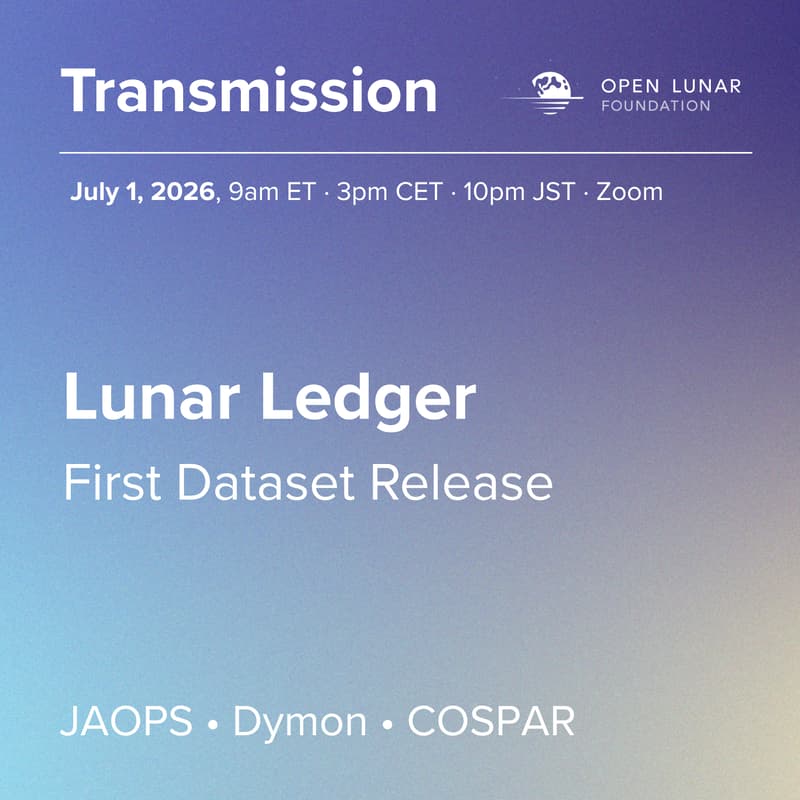 Cover Image for Lunar Ledger | First Dataset Release