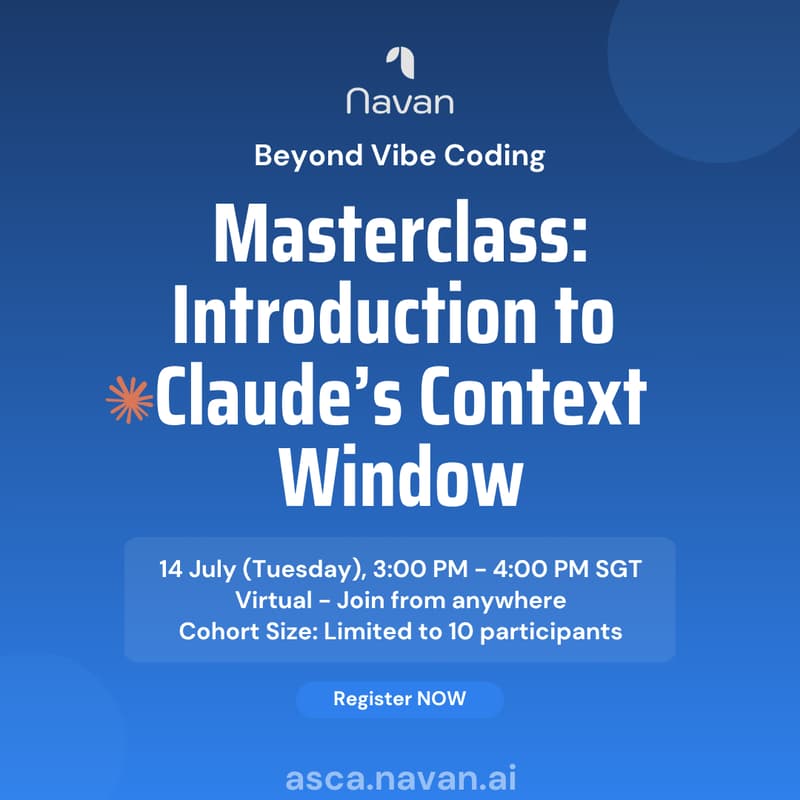 Cover Image for Masterclass: Introduction to Claude’s Context Window