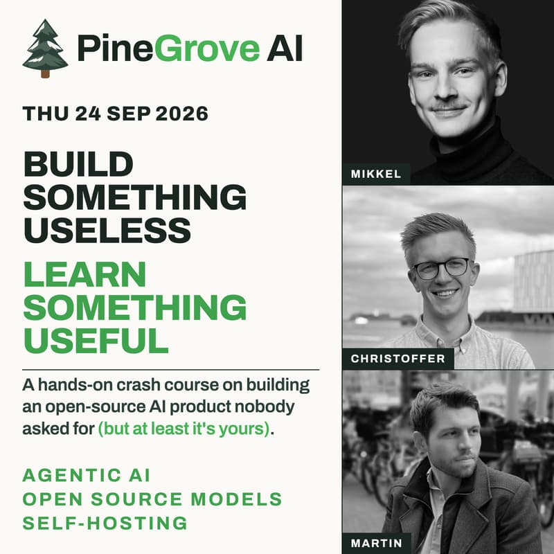 Cover Image for Self-Hosted AI in Production: An Afternoon with PineGrove AI