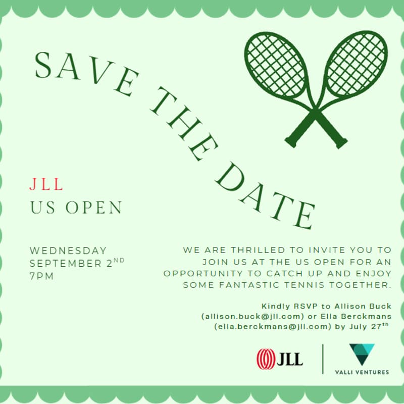 Cover Image for Valli Ventures x JLL: An Evening at the US Open