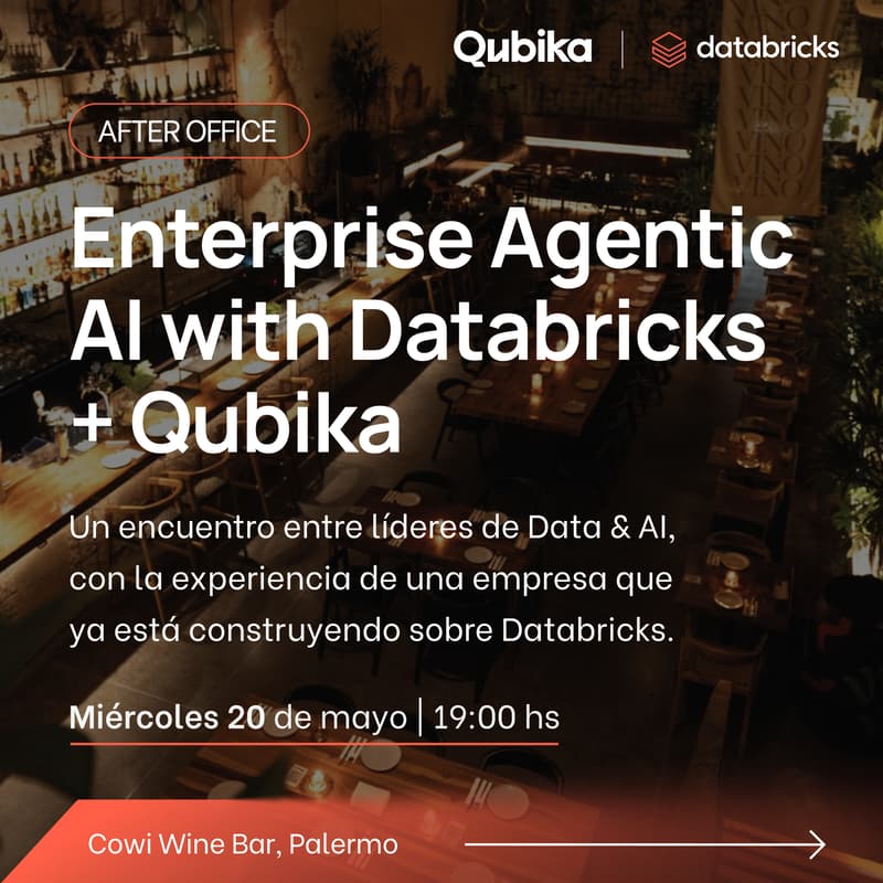 Cover Image for Enterprise Agentic AI con Databricks + Qubika