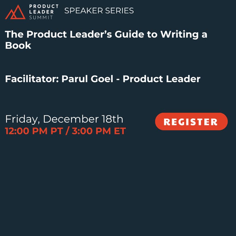 Cover Image for The Product Leader’s Guide to Writing a Book