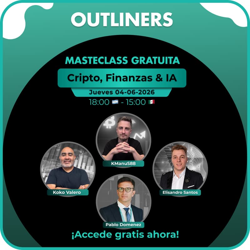 Cover Image for Masterclass abierta: Crypto,Finanzas & IA