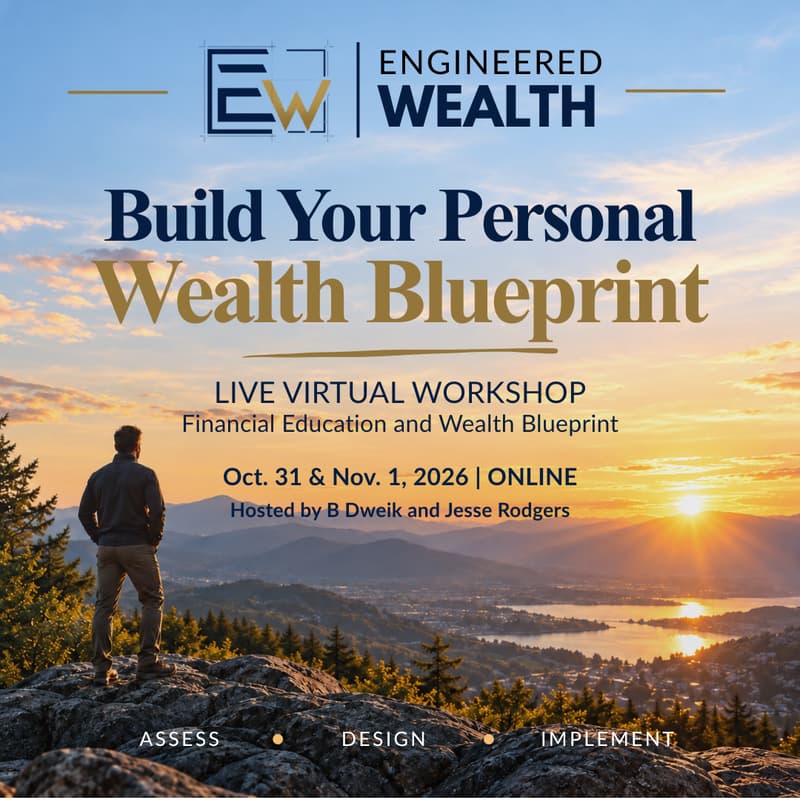 Cover Image for Engineered Wealth: Financial Education & Wealth Blueprint - [2-Day Virtual Workshop]