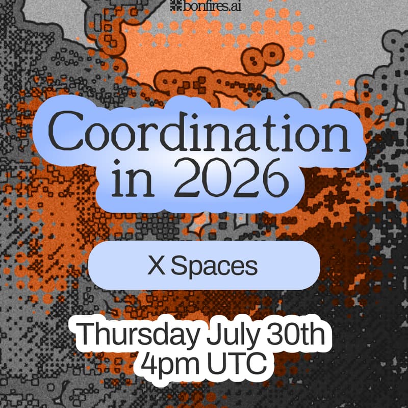 Cover Image for Coordination in 2026: DAOs, communities and AI agents