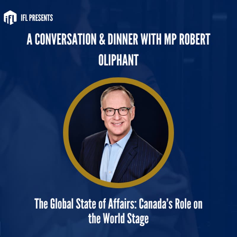 Cover Image for IFL Leadership Dinner w/Robert Oliphant