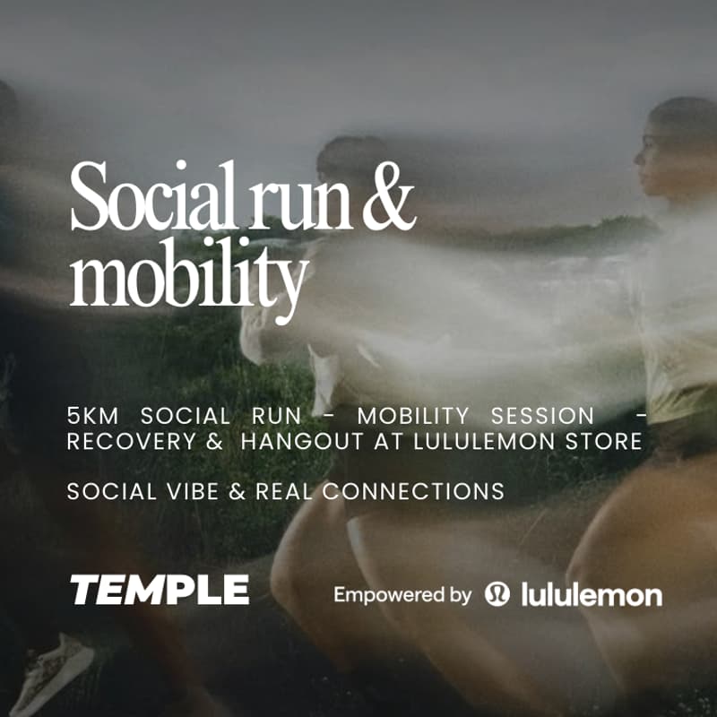 Cover Image for Run & Mobility con LULULEMON