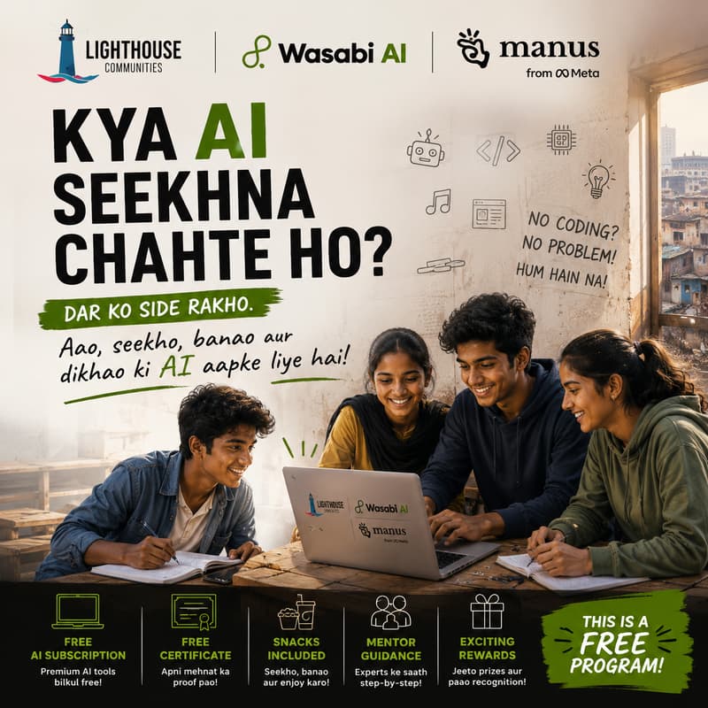 Cover Image for Bharat Builds with AI | by Manus Fellow