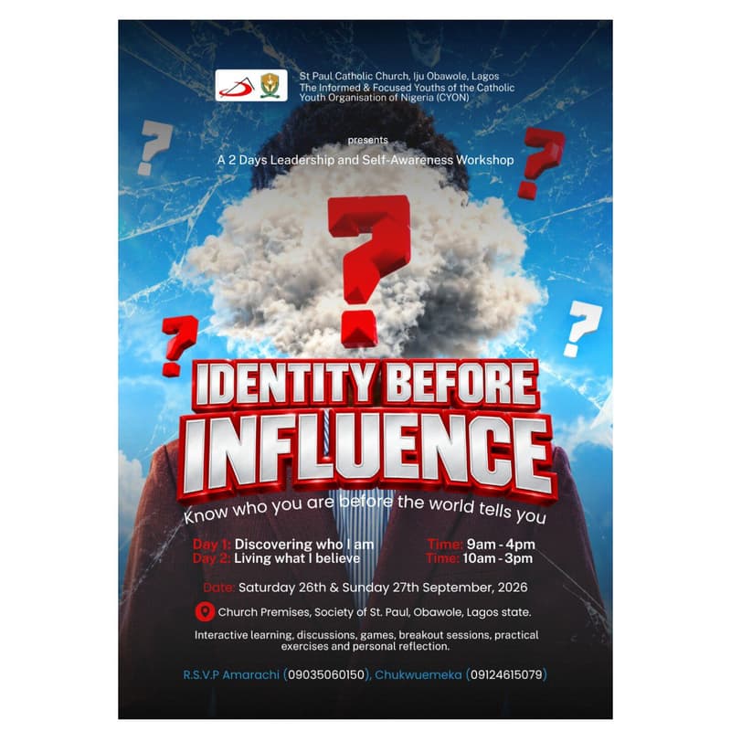 Cover Image for IDENTITY BEFORE INFLUENCE: Know who you are before the world tells you