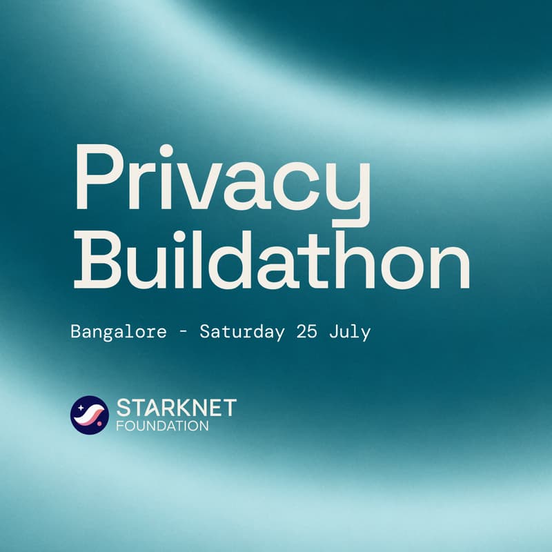 Cover Image for Privacy focused Buildathons - Bangalore