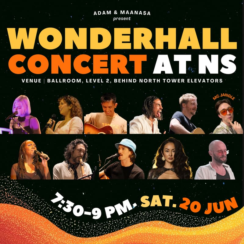 Cover Image for 🎸 WonderHall II Concert at NS!