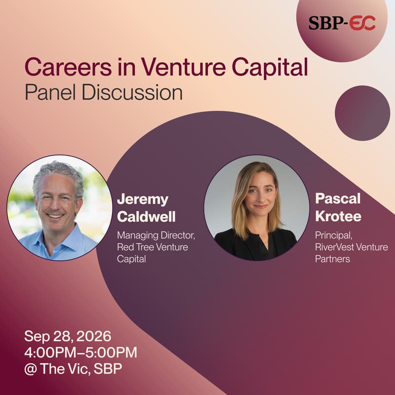 Cover Image for Careers in VC: Panel Discussion