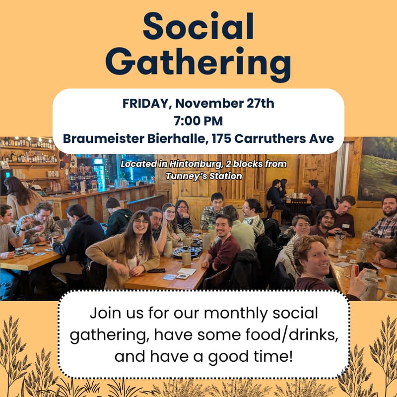 Cover Image for Casual Social Gathering—November