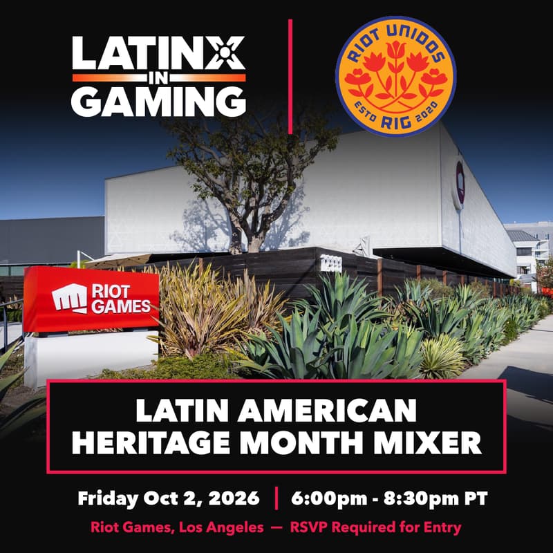 Cover Image for LXIG x Riot Unidos Latin American Heritage Month Mixer 2026