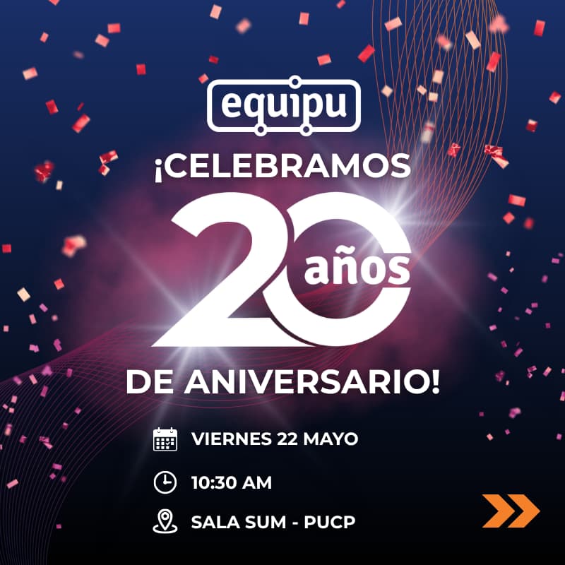 Cover Image for 20 Años de EQUIPU: Conectando Talento e Innovación ✨