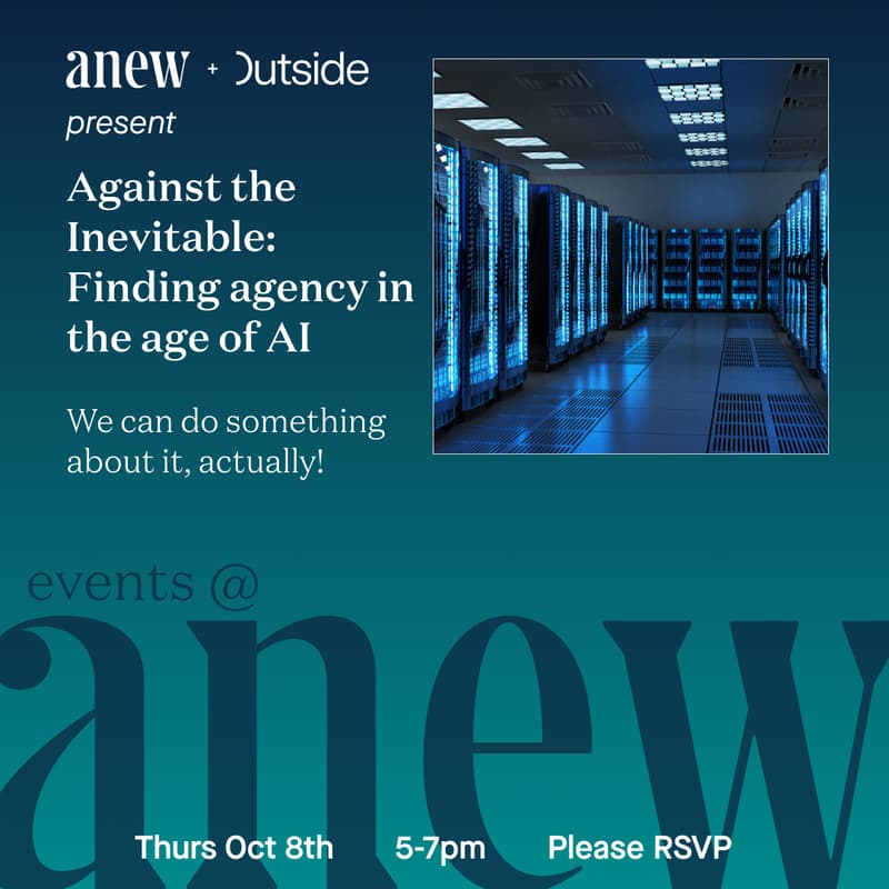 Cover Image for Against the Inevitable: Finding agency in the age of AI