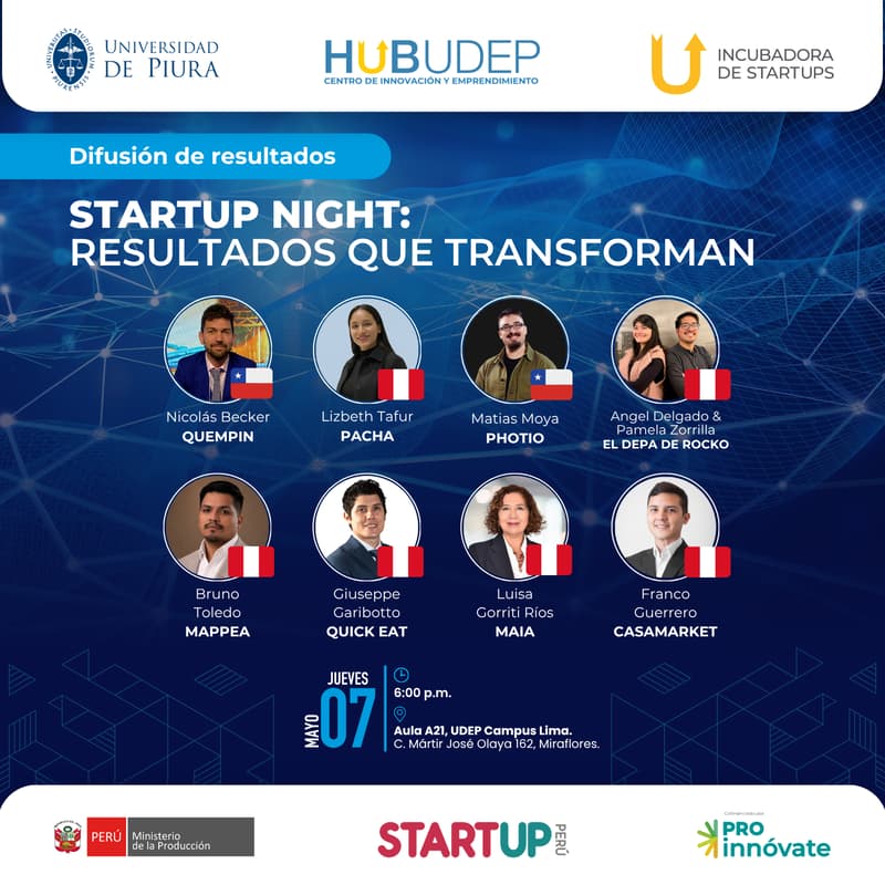 Cover Image for Startup Night: Resultados que Transforman