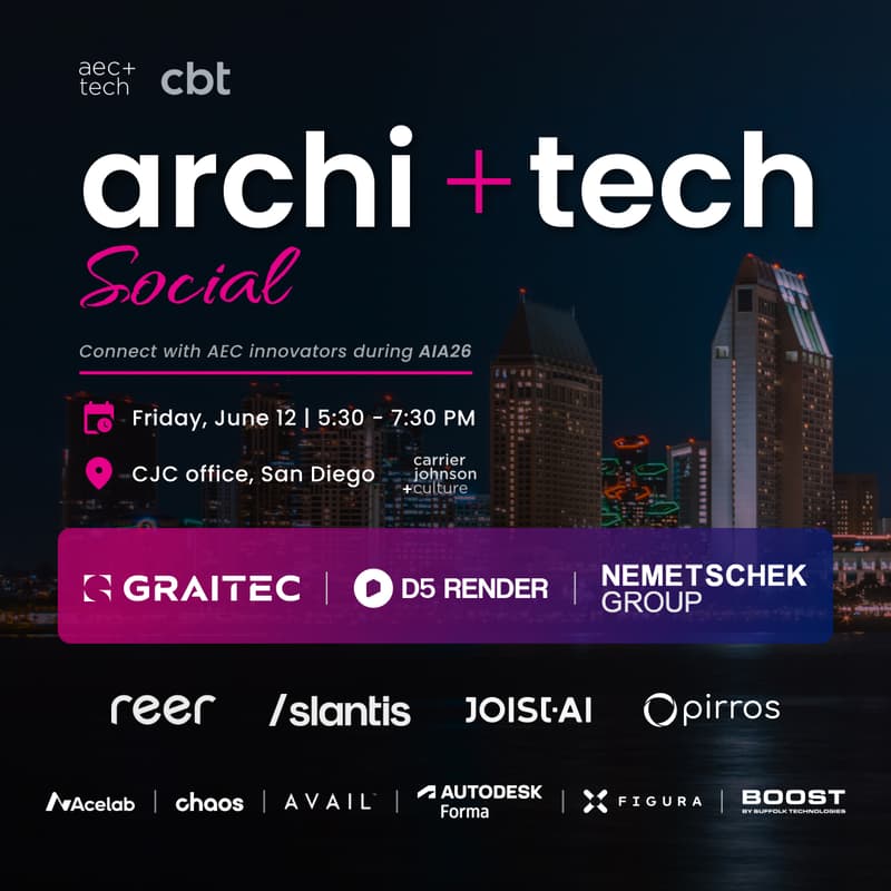 Cover Image for archi+tech Social Night