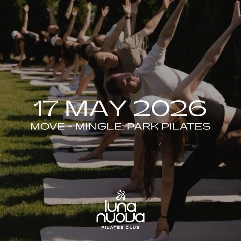 Cover Image for Move + Mingle: Park Pilates