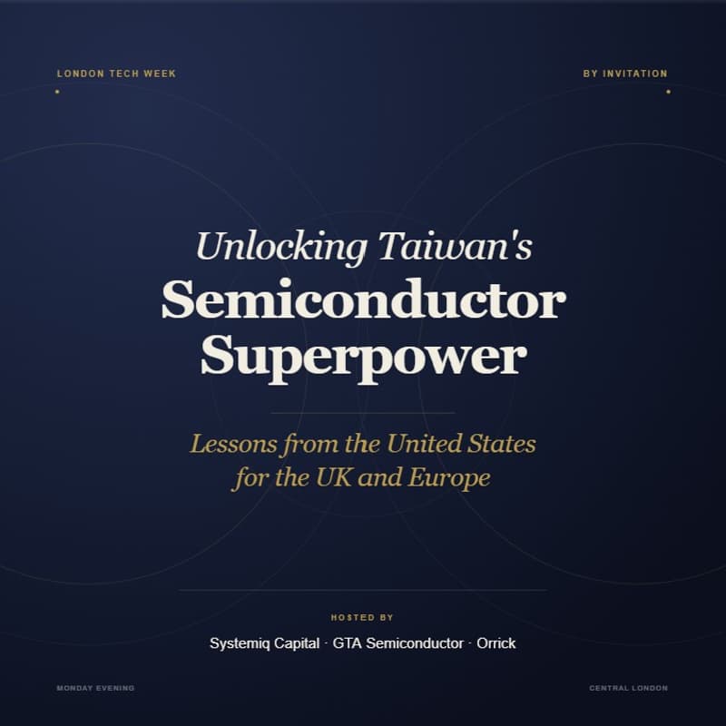 Cover Image for How to Unlock Taiwan's Semiconductor Superpower — Lessons from the US for Europe and Beyond