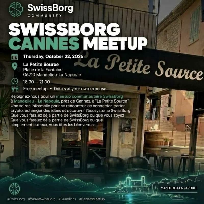 Cover Image for SwissBorg Cannes Meet Up