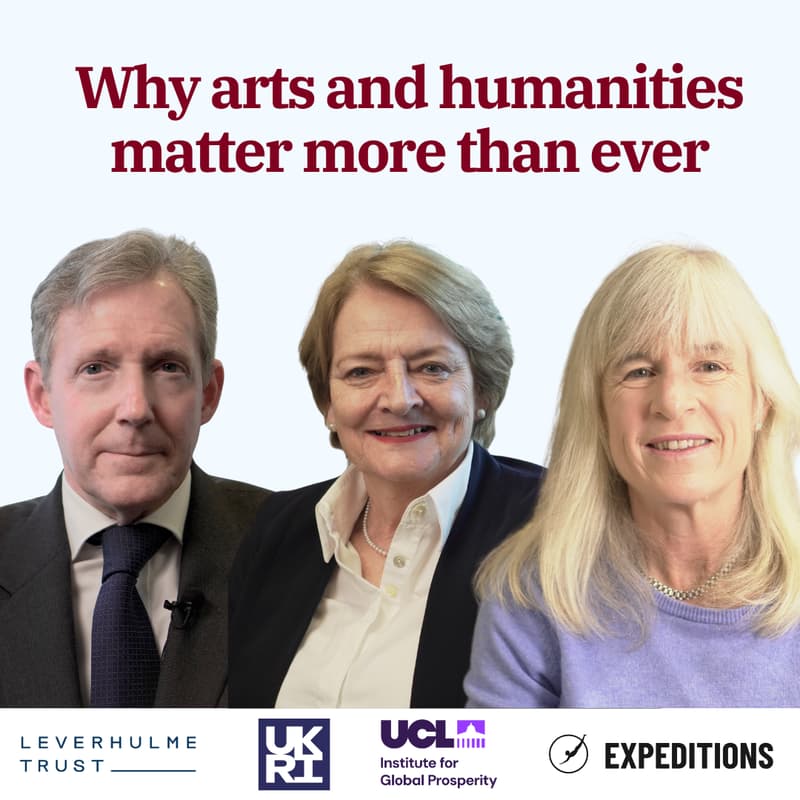 Cover Image for Why arts and humanities matter more than ever: A Conversation with Henrietta Moore and Christopher Smith, moderated by Anna Vignoles
