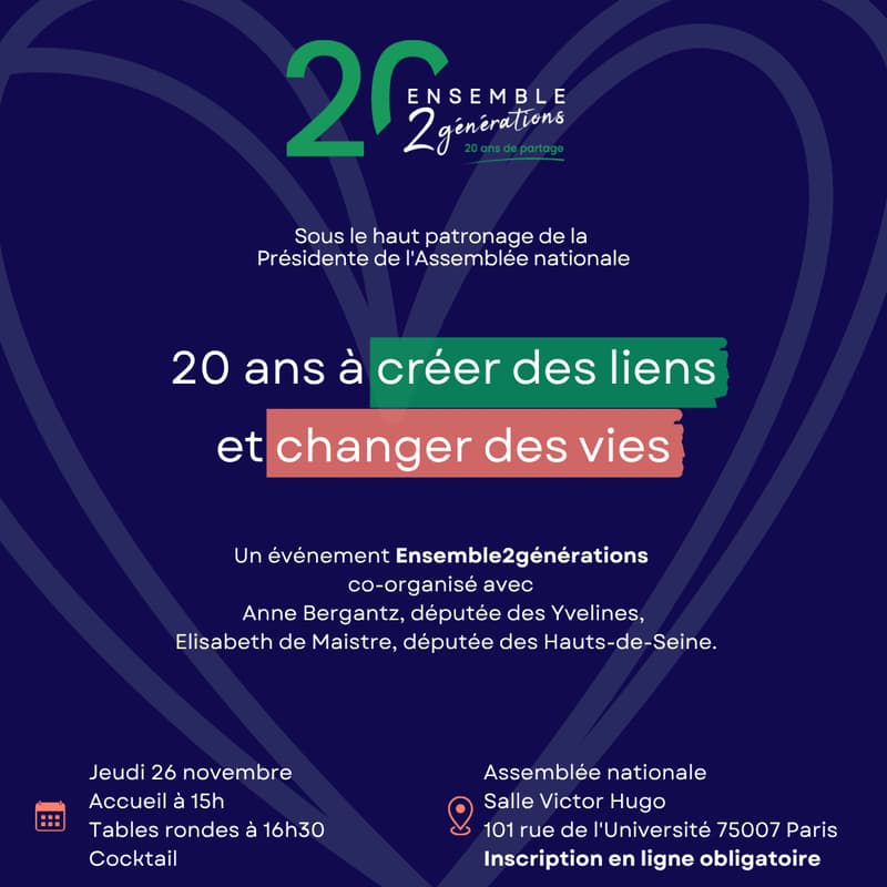 Cover Image for Ensemble2générations : 20 ans à créer du lien