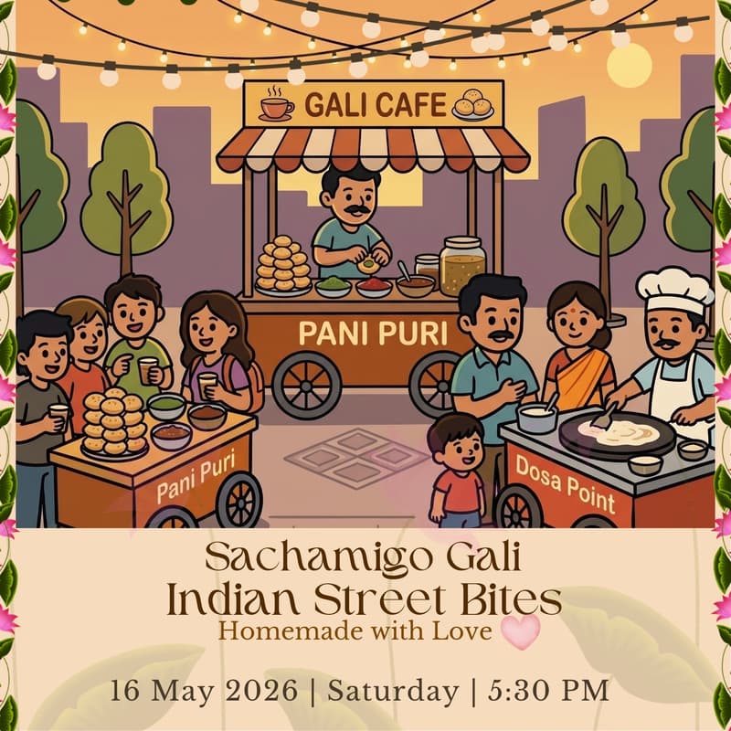 Cover Image for Sachamigo Gali: Indian Street Bites
