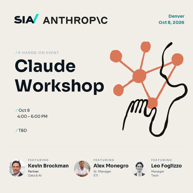Cover Image for Claude Workshop: A Hands-On Event
