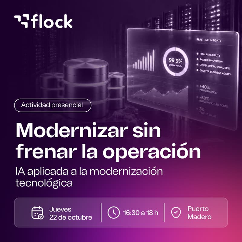 Cover Image for Coffee break: Modernizar sin frenar la operación