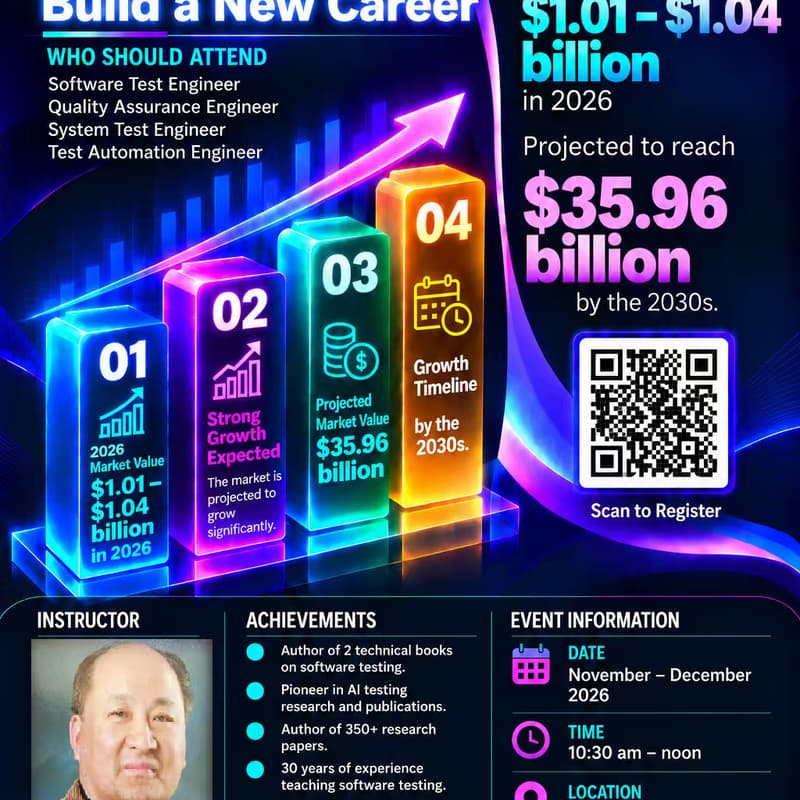 Cover Image for Seize the Trillion-Dollar Opportunity: AI Test Automation Career Elite Seminar
