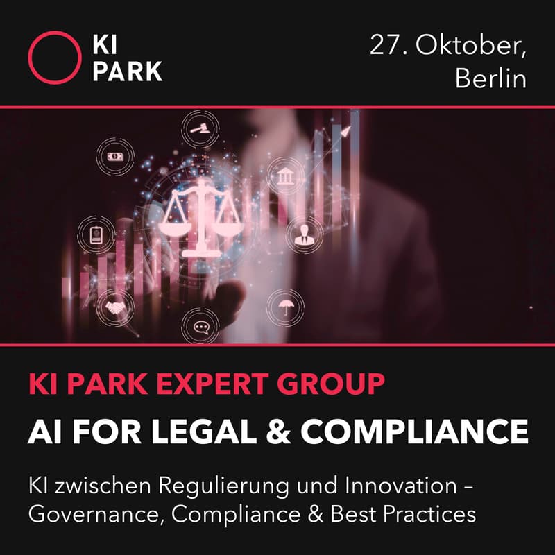 Cover Image for KI Park Expert Group - AI for Legal & Compliance