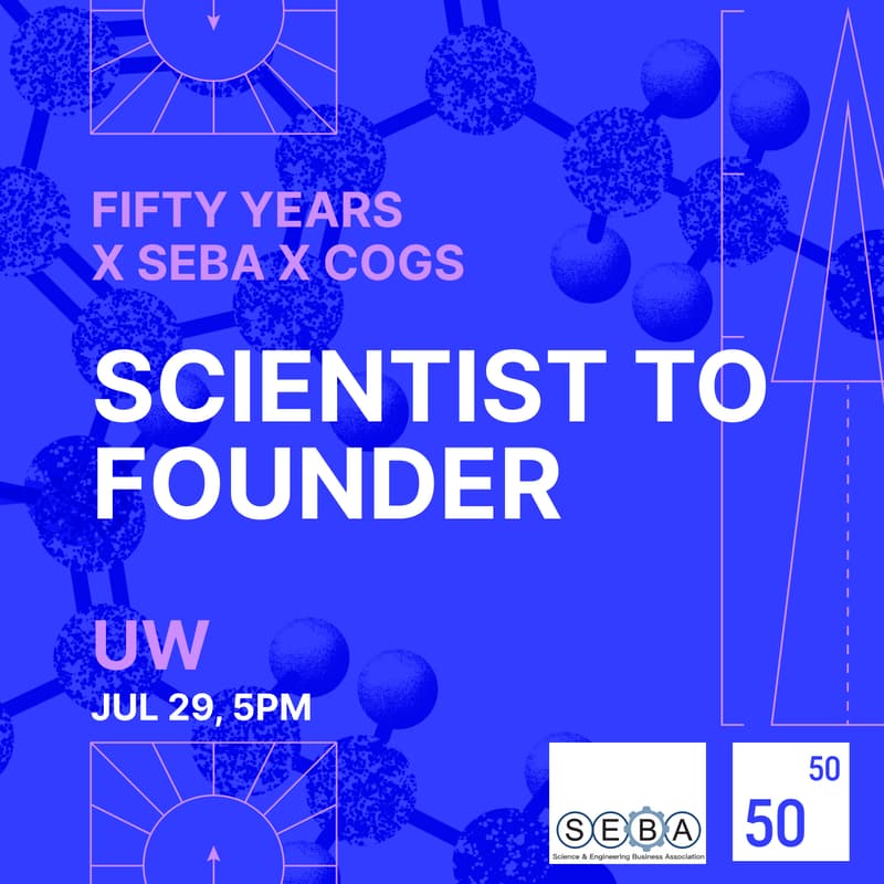 Cover Image for Scientist to Founder by Fifty Years