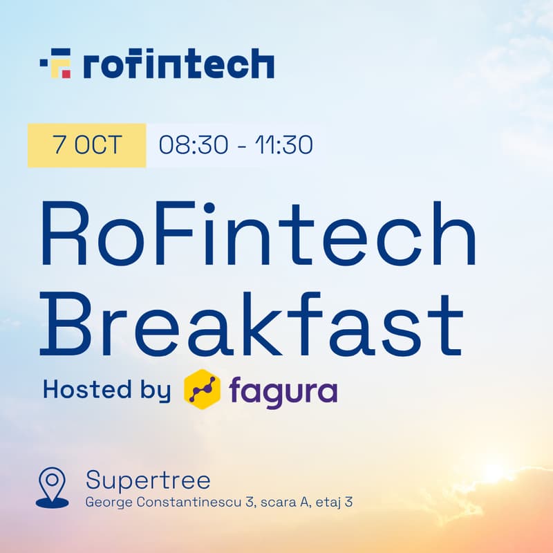 Cover Image for RoFintech Breakfast hosted by Fagura