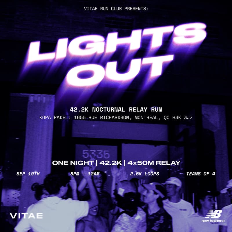 Cover Image for VITAE x New Balance: LIGHTSOUT