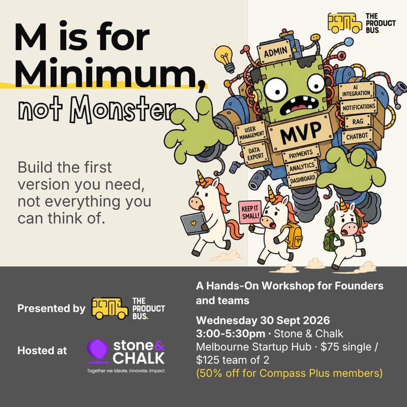 Cover Image for M is for Minimum, Not Monster - Building real MVPs