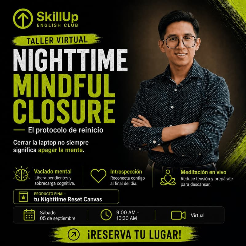 Cover Image for Nighttime Mindful Closure - El protocolo de reinicio
