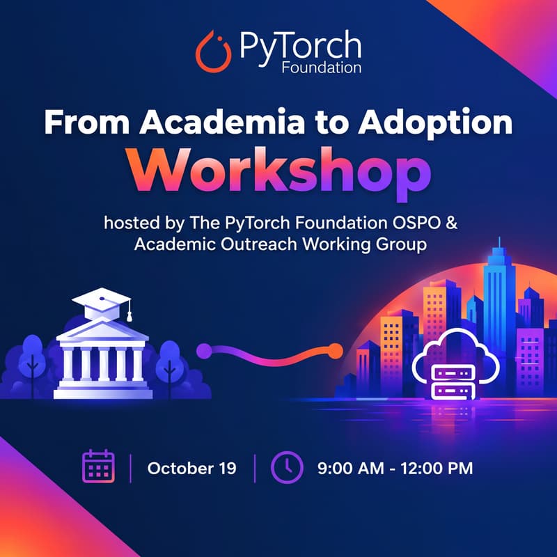 Cover Image for From Academia to Adoption Workshop