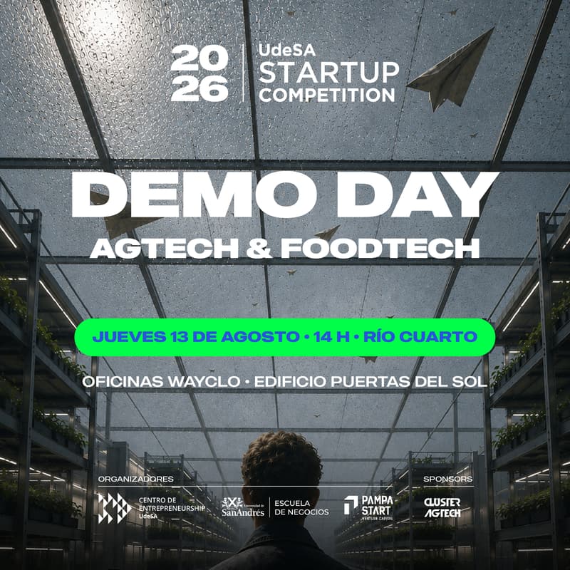 Cover Image for Demo Day UdeSA Startup Competition - AgTech & FoodTech