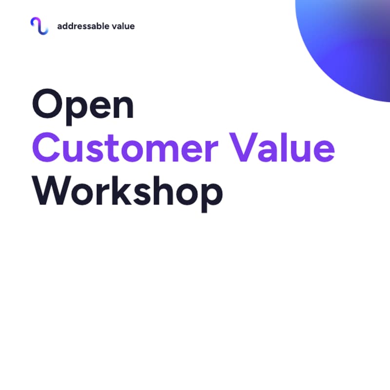 Cover Image for Open Customer Value Workshop [in English] – €790 plus VAT