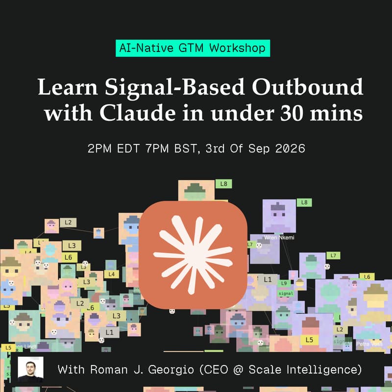 Cover Image for Learn Signal-Based Outbound with Claude in under 30 mins