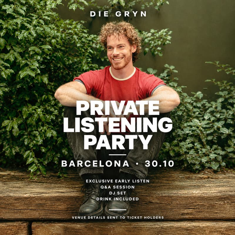 Cover Image for DIE GRYN — Private Listening Party