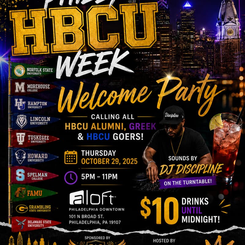 Cover Image for HBCU Week Welcome Party