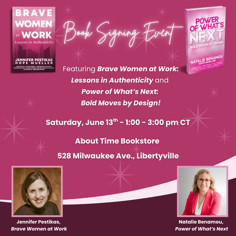 Cover Image for Brave Women at Work and Power of What's NEXT Book Signing