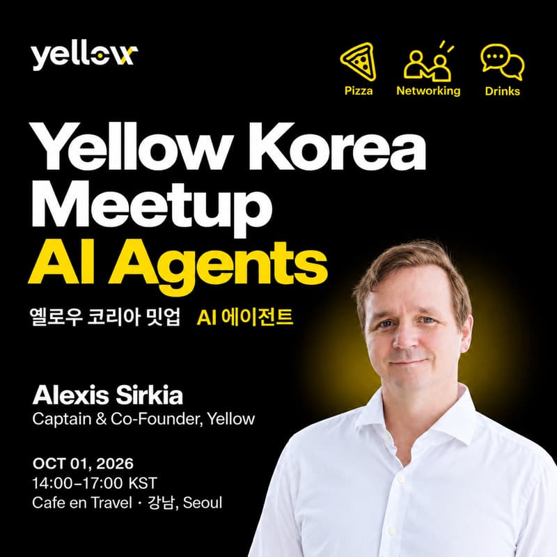 Cover Image for Yellow Korea Meetup | AI Agents