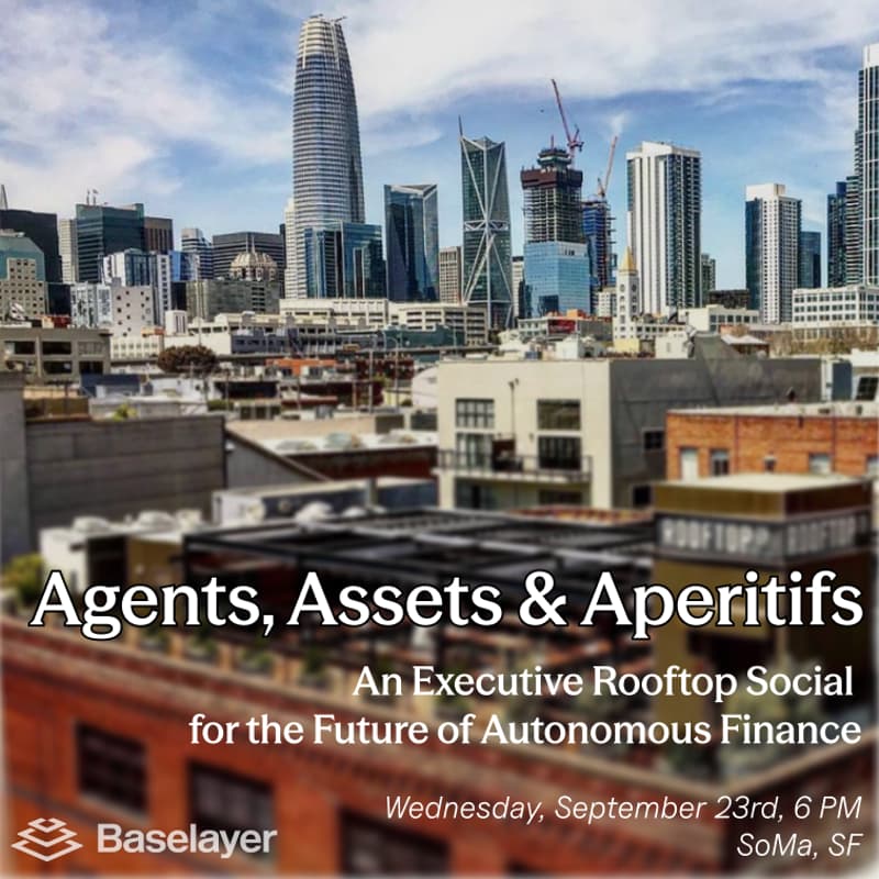 Cover Image for Agents, Assets, & Aperitifs: An Executive Rooftop Social for the Future of Autonomous Finance