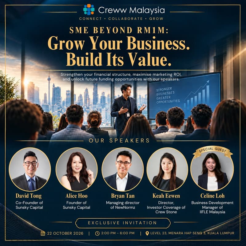 Cover Image for SME Beyond RM1m: Grow Your Business. Build Its Value
