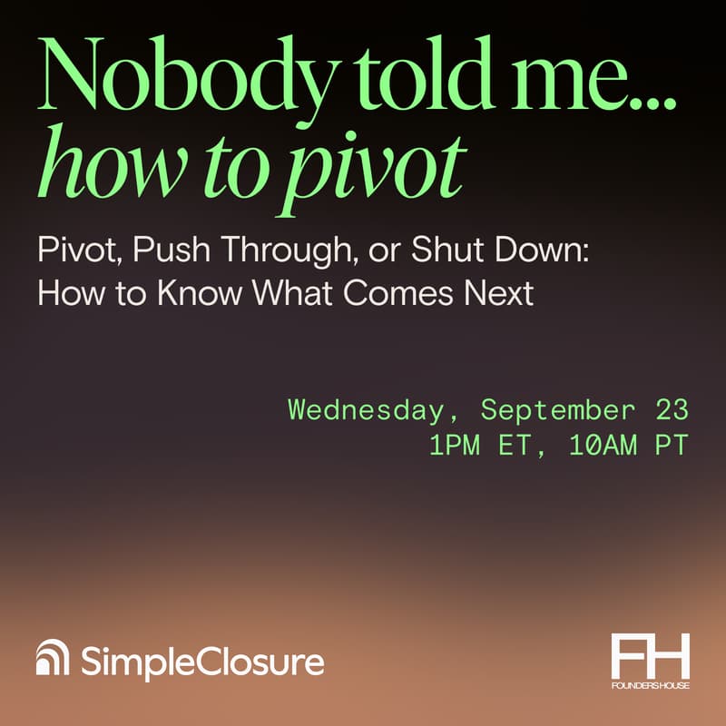 Cover Image for Nobody told me... how to pivot