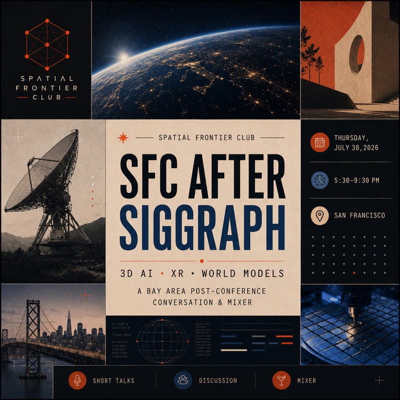 Cover Image for SFC After SIGGRAPH: 3D AI, XR & World Models